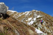 51 Roccette sulla dorsale di salita dall'Arete al Valegino